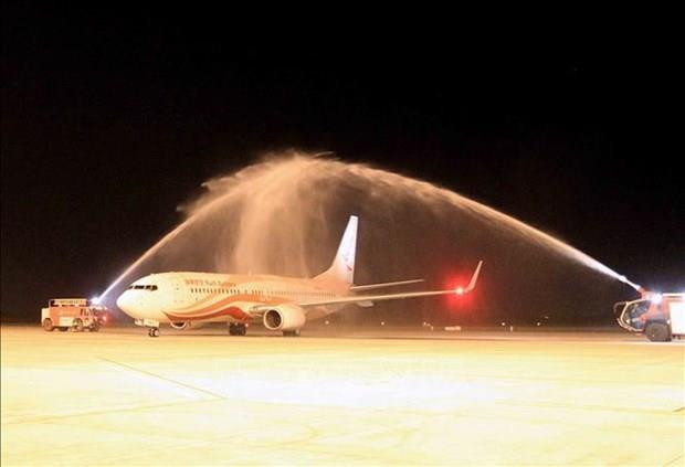 Inauguran ruta aérea internacional entre ciudades de Vietnam y China ảnh 1 Inauguran ruta aérea internacional entre ciudades de Vietnam y China ảnh 1