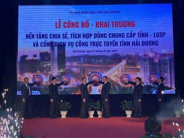 Lanza provincia vietnamita de Hai Duong plataforma de servicio gubernamental ảnh 1 Lanza provincia vietnamita de Hai Duong plataforma de servicio gubernamental ảnh 1