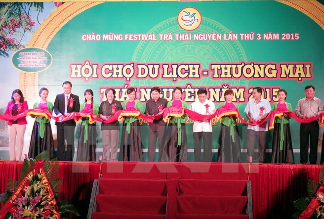 Inauguran tercer Festival del té de Thai Nguyen ảnh 1 Inauguran tercer Festival del té de Thai Nguyen ảnh 1