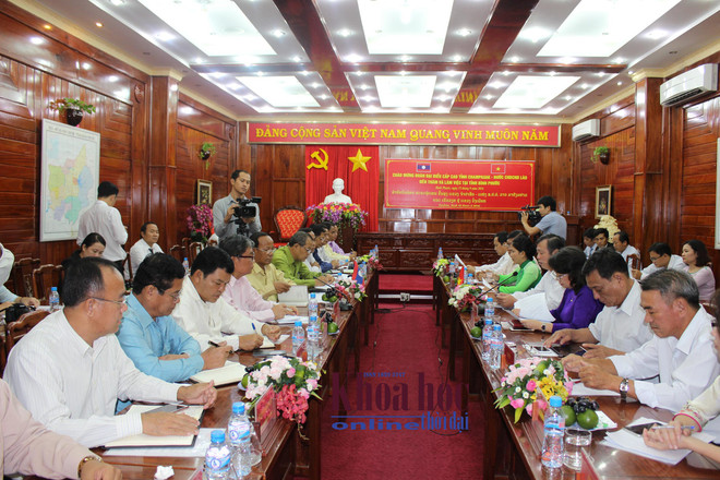 Impulsan cooperación agrícola entre localidades de Vietnam y Laos ảnh 1 Impulsan cooperación agrícola entre localidades de Vietnam y Laos ảnh 1