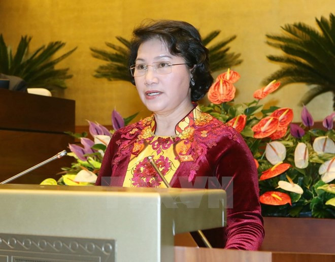 Presidenta del Parlamento de Vietnam inicia gira por Laos, Camboya y Myanmar ảnh 1 Presidenta del Parlamento de Vietnam inicia gira por Laos, Camboya y Myanmar ảnh 1