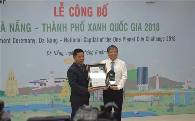 Reconocen a Da Nang ciudad verde de Vietnam en 2018 ảnh 1 Reconocen a Da Nang ciudad verde de Vietnam en 2018 ảnh 1