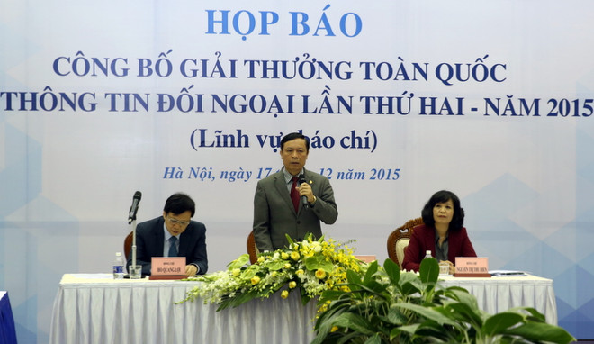 Concederán en Vietnam premio nacional de informaciones al exterior 2015 ảnh 1 Concederán en Vietnam premio nacional de informaciones al exterior 2015 ảnh 1