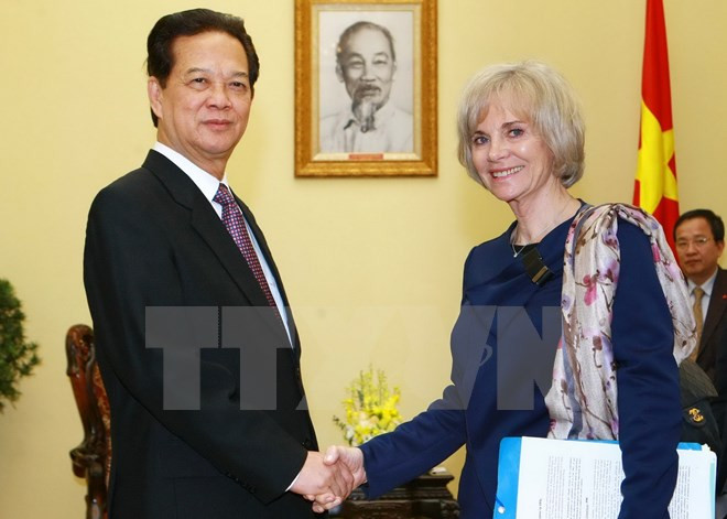 Premier vietnamita destaca asociación estratégica con Francia ảnh 1 Premier vietnamita destaca asociación estratégica con Francia ảnh 1