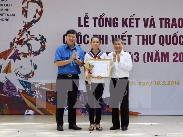 Vietnam convoca concurso de escritura de UPU 45 ảnh 1