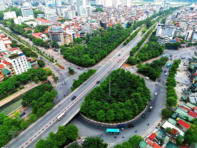 Hanoi, capital de Vietnam, reverdece las vías urbanas ảnh 1 Hanoi, capital de Vietnam, reverdece las vías urbanas ảnh 1