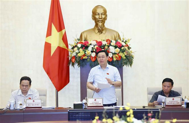 Comité Permanente del Parlamento de Vietnam celebra reunión extraordinaria ảnh 1 Comité Permanente del Parlamento de Vietnam celebra reunión extraordinaria ảnh 1