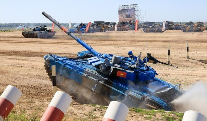 Alcanza equipo de tanque de Vietnam resultado alentador en semifinales de Army Games ảnh 1 Alcanza equipo de tanque de Vietnam resultado alentador en semifinales de Army Games ảnh 1