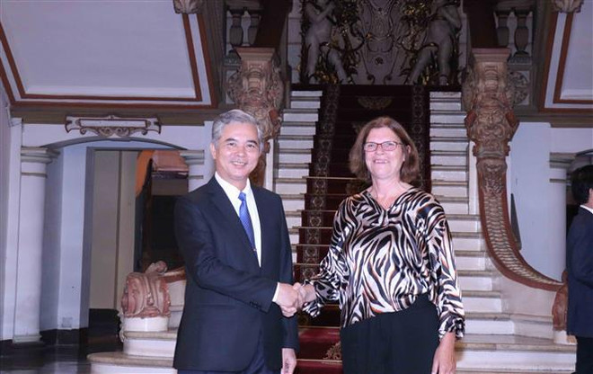 Abogan por agilizar lazos económicos entre estado alemán y Ciudad Ho Chi Minh ảnh 1 Abogan por agilizar lazos económicos entre estado alemán y Ciudad Ho Chi Minh ảnh 1