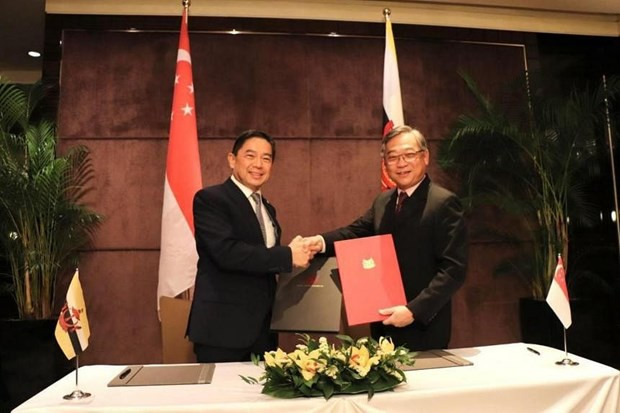 Singapur y Brunei robustecen colaboración en energía y economía verde ảnh 1 Singapur y Brunei robustecen colaboración en energía y economía verde ảnh 1