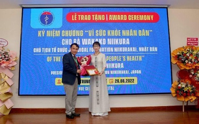 Destacan aportes de ciudadana japonesa al desarrollo de sector de salud de Vietnam ảnh 1 Destacan aportes de ciudadana japonesa al desarrollo de sector de salud de Vietnam ảnh 1