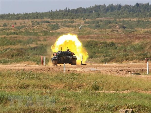 Equipo de tanque vietnamita logra resultado destacado en Army Games 2022 ảnh 1 Equipo de tanque vietnamita logra resultado destacado en Army Games 2022 ảnh 1