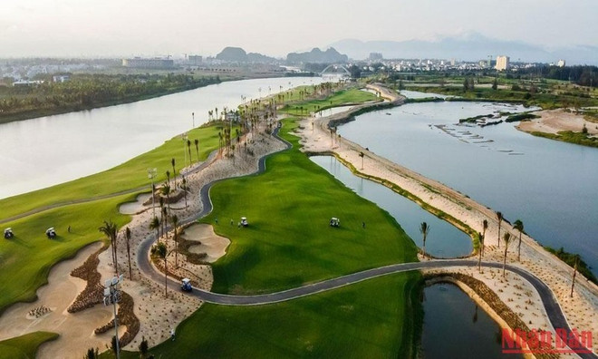 Ciudad de Da Nang lista para festival de turismo de golf ảnh 1 Ciudad de Da Nang lista para festival de turismo de golf ảnh 1