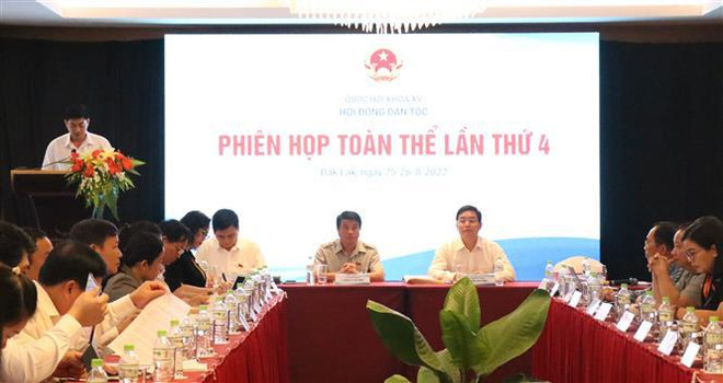Efectúan cuarta sesión plenaria del Consejo de Nacionalidades del Parlamento vietnamita ảnh 1 Efectúan cuarta sesión plenaria del Consejo de Nacionalidades del Parlamento vietnamita ảnh 1