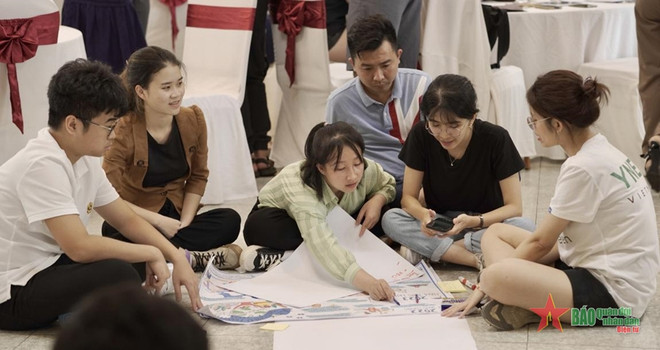 Jóvenes vietnamitas actúan en respuesta al cambio climático ảnh 1 Jóvenes vietnamitas actúan en respuesta al cambio climático ảnh 1