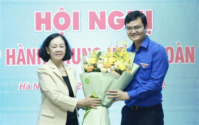 Bui Quang Huy elegido primer secretario del Comité Central de UJCHCM ảnh 1 Bui Quang Huy elegido primer secretario del Comité Central de UJCHCM ảnh 1