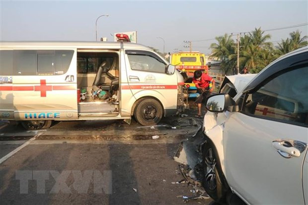 Vietnam: 15 muertos por accidentes de tráfico durante tercer día del Tet ảnh 1 Vietnam: 15 muertos por accidentes de tráfico durante tercer día del Tet ảnh 1