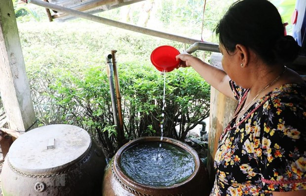 Provincia vietnamita regula fuentes de agua para producción y vida diaria ảnh 1