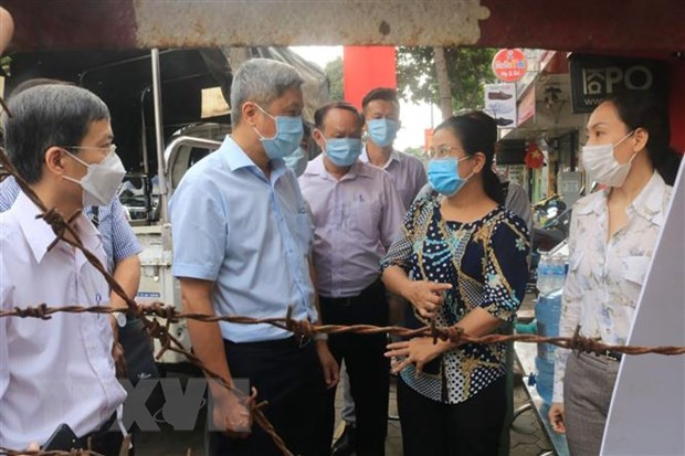 Inspeccionan labores preventivas de COVID-19 en Ciudad Ho Chi Minh ảnh 1 Inspeccionan labores preventivas de COVID-19 en Ciudad Ho Chi Minh ảnh 1