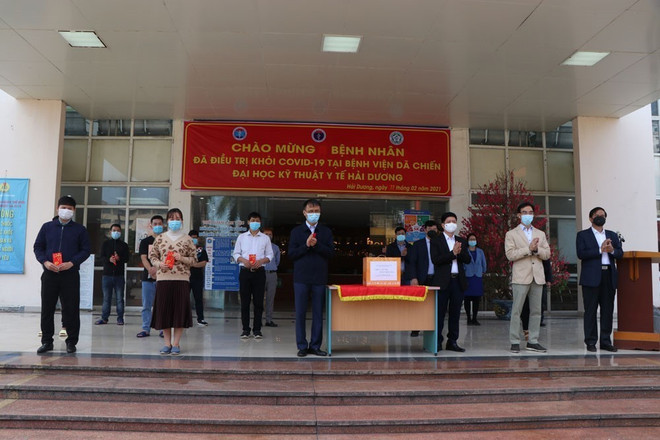 Dados de alta decenas de pacientes en foco de rebrote de COVID-19 en Vietnam ảnh 1 Dados de alta decenas de pacientes en foco de rebrote de COVID-19 en Vietnam ảnh 1