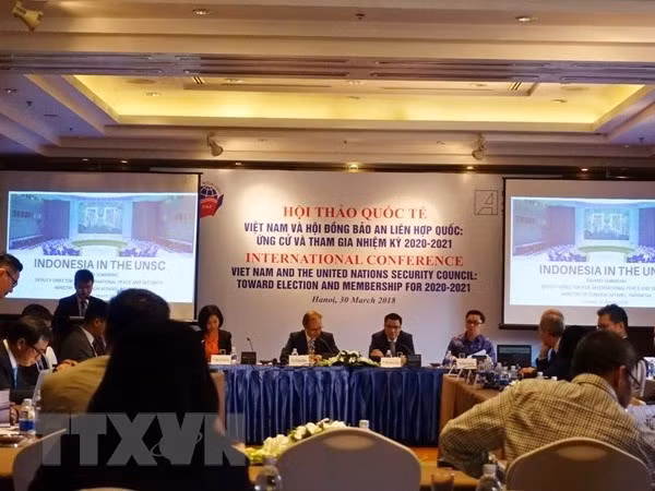 Seminario destaca candidatura de Vietnam a un asiento no permanente del CSNU ảnh 1