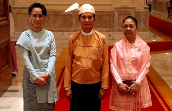 Nuevo presidente myanmeno remodela su gabinete ảnh 1