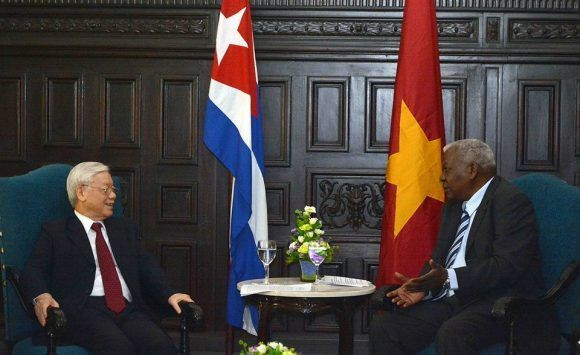 Vietnam siempre acompaña a Cuba en su actualización de modelo económico, afirma Nguyen Phu Trong ảnh 1 Vietnam siempre acompaña a Cuba en su actualización de modelo económico, afirma Nguyen Phu Trong ảnh 1