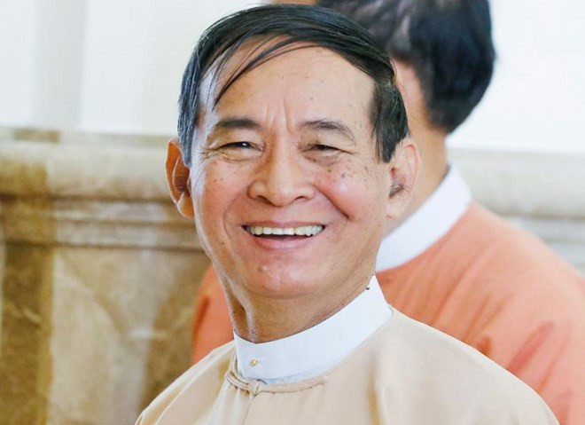 U Win Myint jura como presidente de Myanmar ảnh 1 U Win Myint jura como presidente de Myanmar ảnh 1