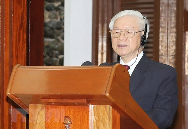 Nguyen Phu Trong resalta ejemplo único y especial de amistad Vietnam- Cuba ảnh 1