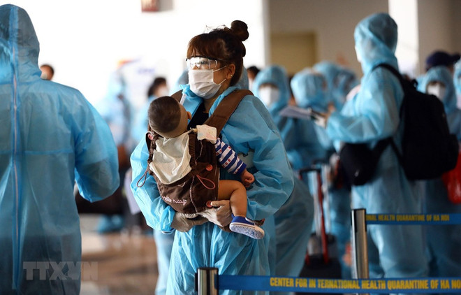 Retornan más de 250 ciudadanos vietnamitas de Corea del Sur ảnh 1 Retornan más de 250 ciudadanos vietnamitas de Corea del Sur ảnh 1