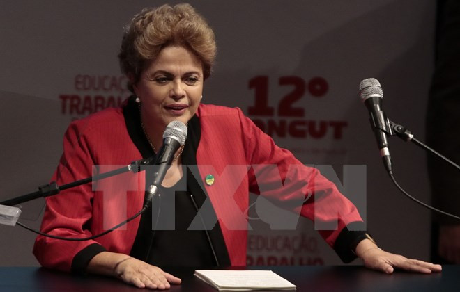 Presidenta brasileña cancela visita a Vietnam por asuntos internos ảnh 1 Presidenta brasileña cancela visita a Vietnam por asuntos internos ảnh 1