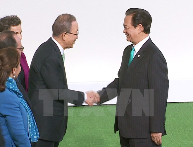 Premier vietnamita participa en la conferencia de la ONU sobre cambio climático ảnh 1 Premier vietnamita participa en la conferencia de la ONU sobre cambio climático ảnh 1