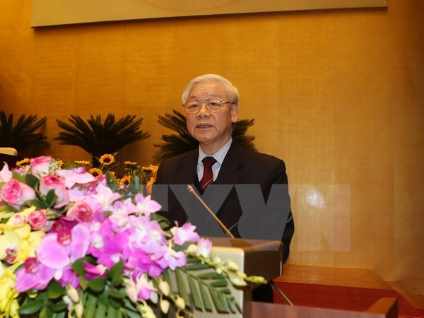 Más mensajes de felicitaciones enviadas al reelecto líder partidista de Vietnam ảnh 1