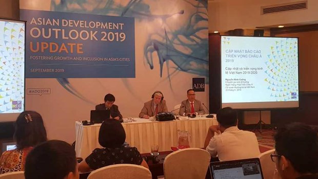 Pronostica Banco Asiático de Desarrollo crecimiento económico de Vietnam en 6,8 por ciento en 2019 ảnh 1 Pronostica Banco Asiático de Desarrollo crecimiento económico de Vietnam en 6,8 por ciento en 2019 ảnh 1