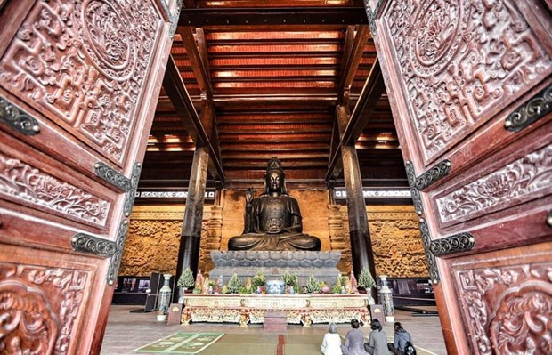 Regreso a la pagoda de Tam Chuc - “Corazón” del Día de Vesak 2019 ảnh 4 Regreso a la pagoda de Tam Chuc - “Corazón” del Día de Vesak 2019 ảnh 4