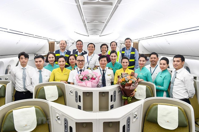 Conquistará el cielo nuevo avión Boeing 787-10 de Vietnam Airlines ảnh 9 Conquistará el cielo nuevo avión Boeing 787-10 de Vietnam Airlines ảnh 9