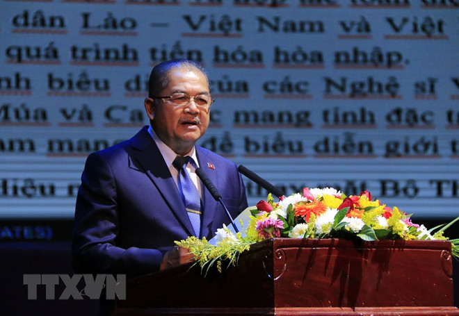 [Fotos] Semana Cultural de Vietnam en Laos ảnh 7