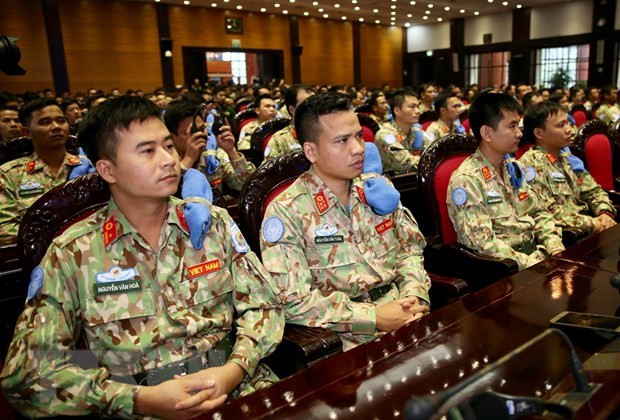Miembros del Segundo Hospital de Campaña de Vietnam parten para misión de paz en Sudán del Sur ảnh 1 Miembros del Segundo Hospital de Campaña de Vietnam parten para misión de paz en Sudán del Sur ảnh 1
