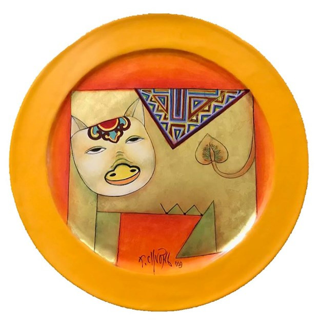 Renace el zodiaco vietnamita a través de la pintura ảnh 4 Renace el zodiaco vietnamita a través de la pintura ảnh 4