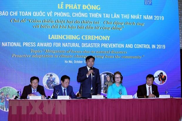 Celebran en Hanoi acto en respuesta al Día Internacional para la Reducción de Desastres ảnh 1 Celebran en Hanoi acto en respuesta al Día Internacional para la Reducción de Desastres ảnh 1