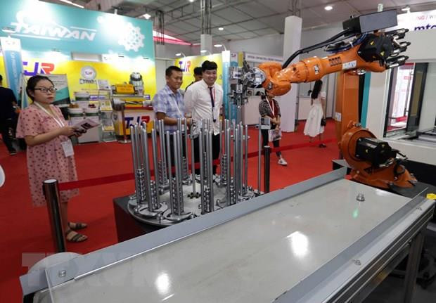 Inauguran en Hanoi exposición sobre industria de ingeniería mecánica ảnh 1 Inauguran en Hanoi exposición sobre industria de ingeniería mecánica ảnh 1