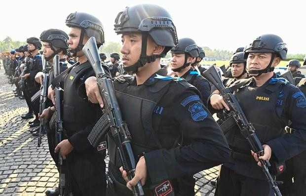 Frustran en Indonesia planes de atentados terroristas durante toma de posesión del Presidente ảnh 1 Frustran en Indonesia planes de atentados terroristas durante toma de posesión del Presidente ảnh 1