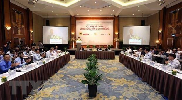 Gozan productos agrícolas vietnamitas de oportunidades generadas por Tratados de Libre Comercio ảnh 1 Gozan productos agrícolas vietnamitas de oportunidades generadas por Tratados de Libre Comercio ảnh 1