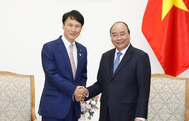 Premier vietnamita aboga por incrementar inversiones japonesas en su país ảnh 1 Premier vietnamita aboga por incrementar inversiones japonesas en su país ảnh 1