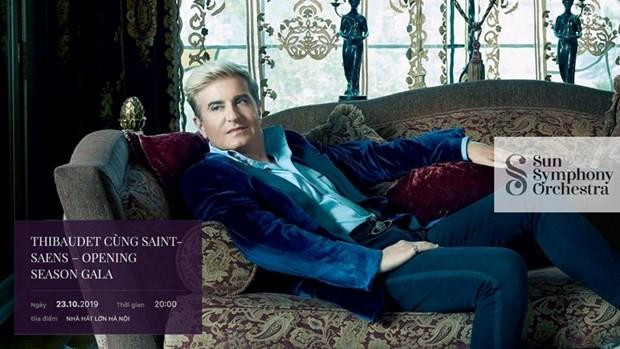 Se presentará en Vietnam el famoso pianista Jean-Yves Thibaudet ảnh 1 Se presentará en Vietnam el famoso pianista Jean-Yves Thibaudet ảnh 1