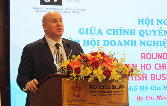 Dialogan autoridades de Ciudad Ho Chi Minh con empresarios británicos ảnh 1