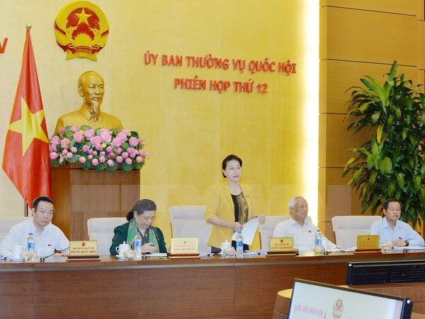 Comité Permanente del Parlamento vietnamita concluye su duodécima reunión ảnh 1 Comité Permanente del Parlamento vietnamita concluye su duodécima reunión ảnh 1