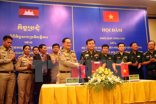 Vietnam y Camboya por elevar intercambio comercial a cinco mil millones de dólares ảnh 1 Vietnam y Camboya por elevar intercambio comercial a cinco mil millones de dólares ảnh 1