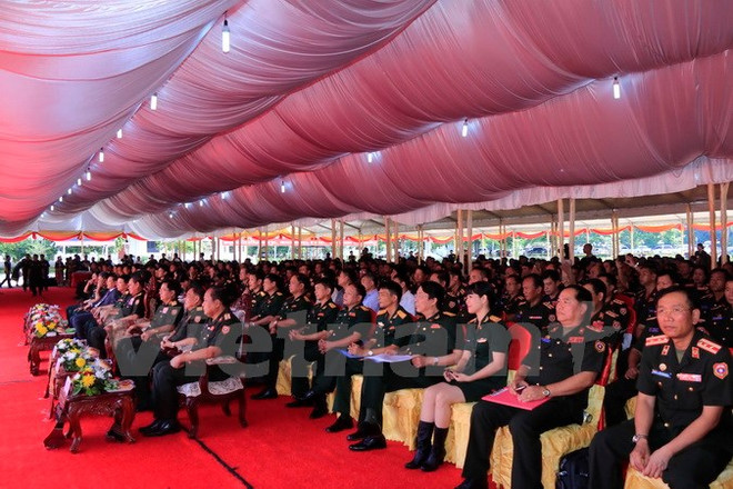 Exestudiantes militares de Laos en Vietnam se reúnen en Vientiane ảnh 1 Exestudiantes militares de Laos en Vietnam se reúnen en Vientiane ảnh 1