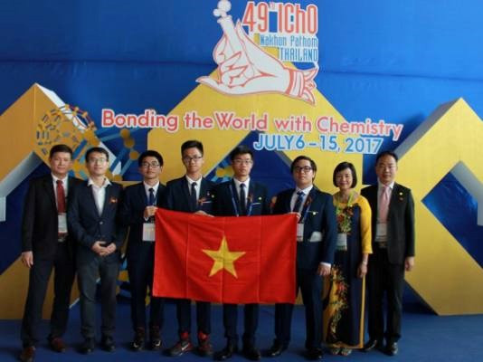 Vietnam obtiene mejores resultados en Olimpiada Internacional de Química ảnh 1 Vietnam obtiene mejores resultados en Olimpiada Internacional de Química ảnh 1